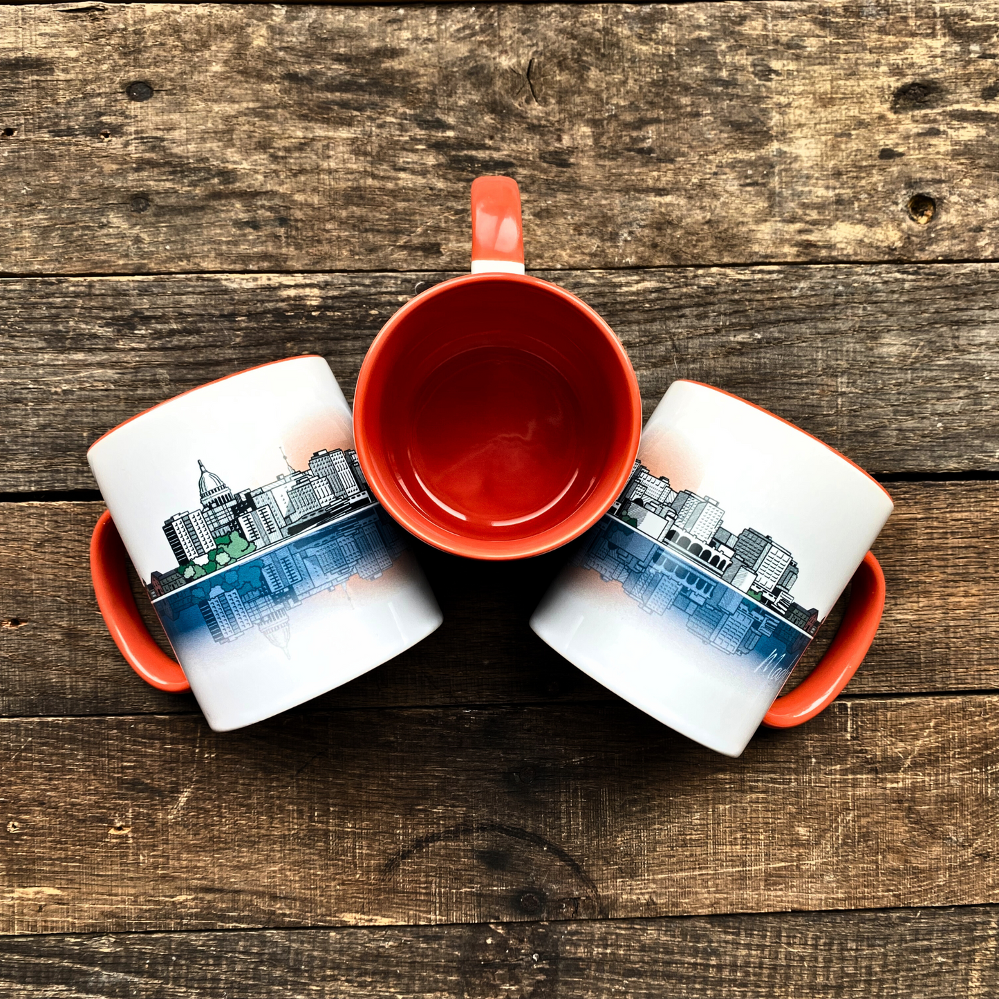 Madison Skyline Ceramic Coffee Mug