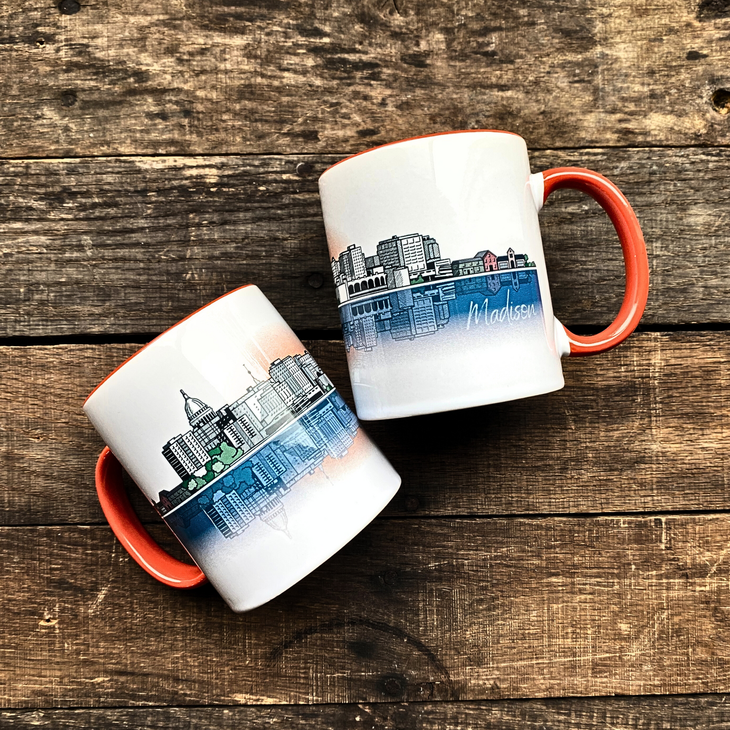 Madison Skyline Ceramic Coffee Mug